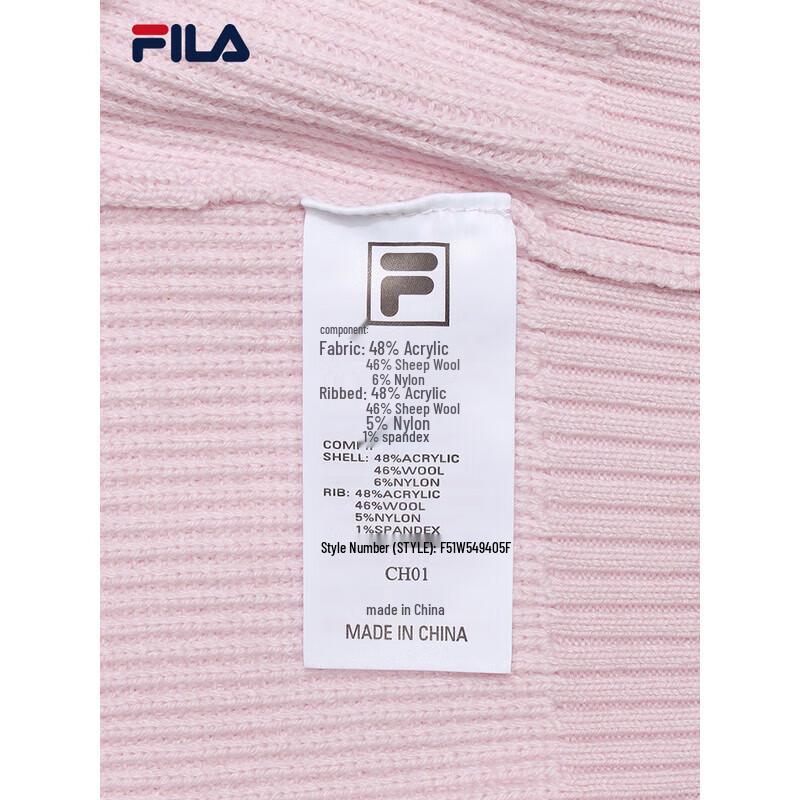 Fila Женский повседневный вязаный кардиган с капюшоном на молнии
