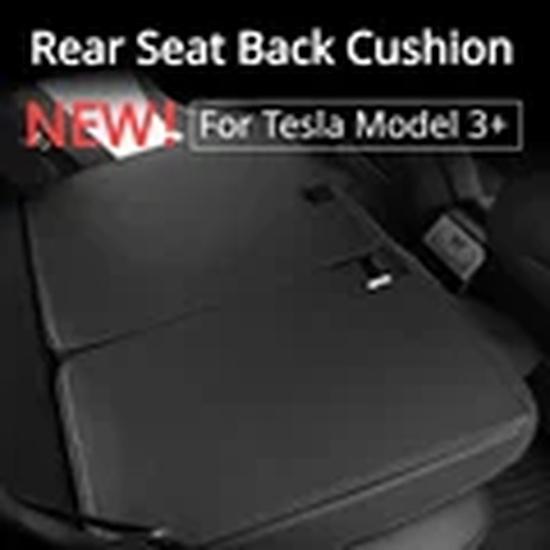 For Tesla Model3 Y 3+ Highland 2024 Seat  Anti Dirty Pad Leather Rear Backrest Half Pack Protective Pad Car Interior Accessories
