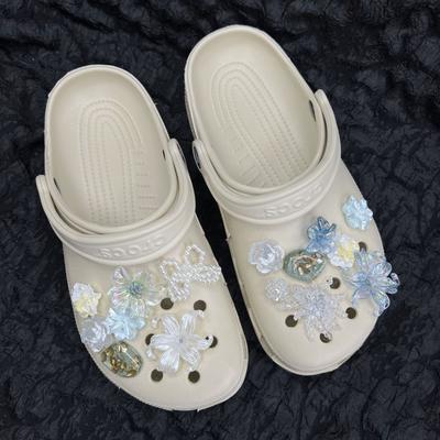 Украшение для обуви в виде пещеры, Цветок для обуви, Пряжка для обуви, Цветочное украшение верха, Съемный, Пряжка для обуви для DIY, Новые аксессуары