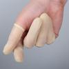 Nail Art Tool Fingertip Protective Protector Gloves Finger Cover White Finger Cots Rubber Gloves
