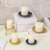 Nordic Gold Iron Art Candlestick Creative Candle Cup Table Decor Candle Holder