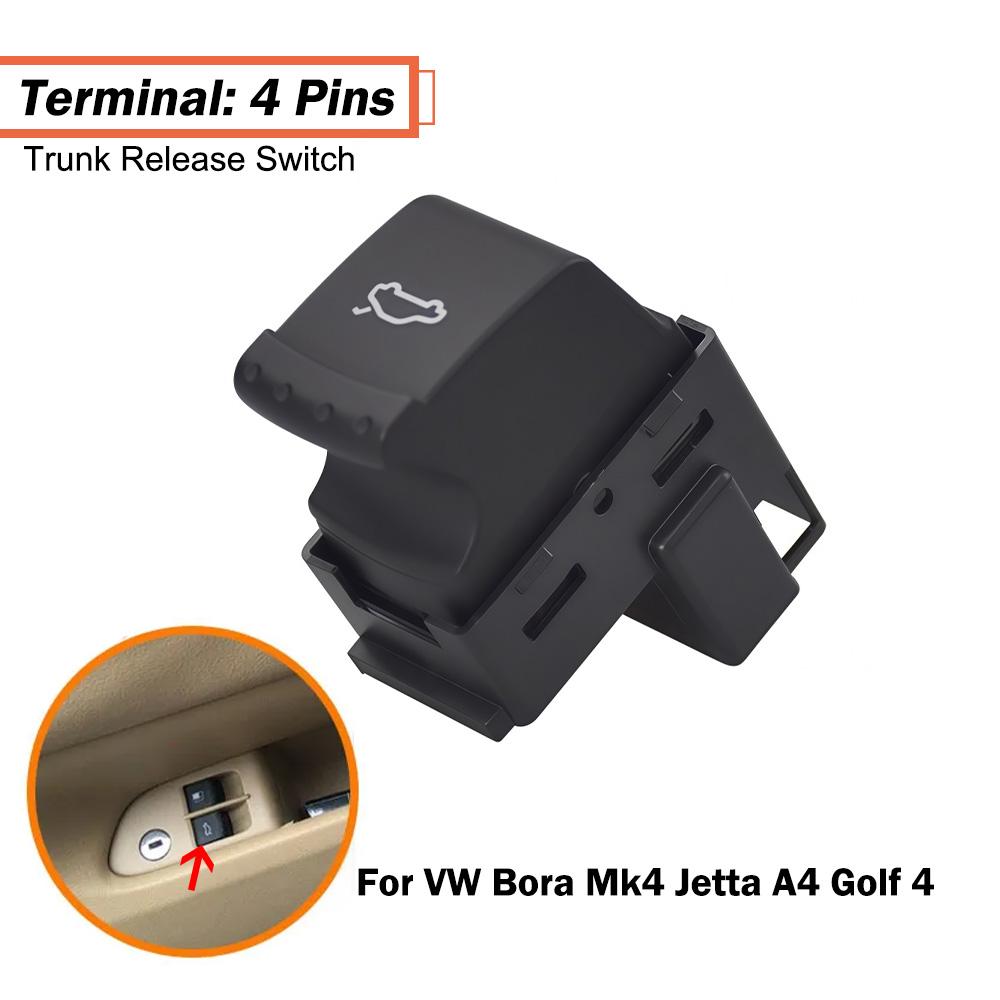 1J0959833A Car Power Rear Trunk Fuel Tank Switch Gas Door Release Button For VW Bora Jetta Golf MK4 Passat B5 1999-2005
