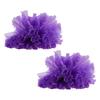CAPASTEC 2 Pieces Cheerleading Pom Poms Cheerleader Pom Poms with Baton Handle 31cm Cheer Pom Poms for Sports Team Spirit Cheer Colorful Purple