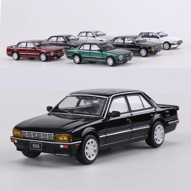 DCT 1/64 Peugeot 505 Седан Металлическая Машинка Литье под Давлением и Игрушечные Транспортные Средства Модель Автомобиля Миниатюрная Масштабная Модель Автомобиля Для Детей