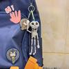 Creativity Pull String Skull Head Plastic Gifts Horror Skeleton Charm Skull Bags Accessories Bag Charm