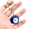 Hand of Fatima Lucky Eye Pendant Blue Eye Car Hanging Charm Car Jewelry Lucky Eye Keychain  Handbag