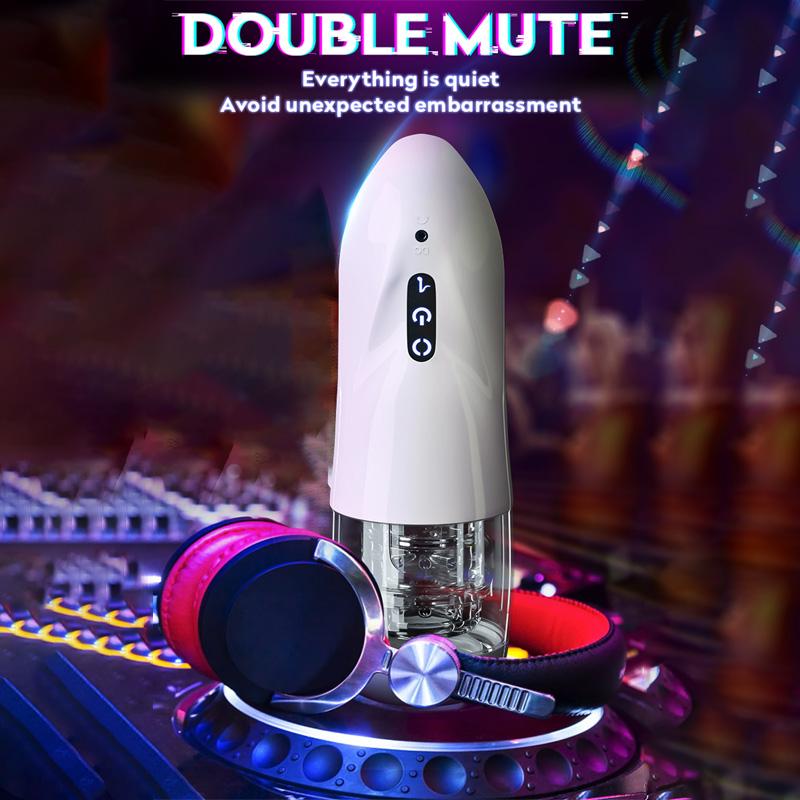 Новый автоматический телескопический вращающийся мужской мастурбатор, 10 регулируемых режимов, киска для взрослых, чашка мастурбатора, электрическая кульминационная секс-игрушка для мужчин