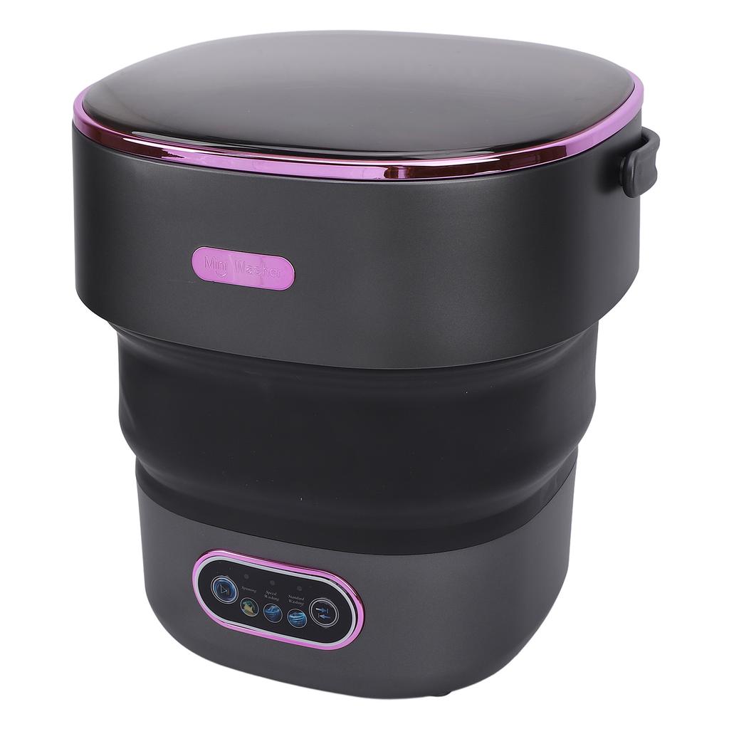 13L Foldable Clothing Washer with Drain Hose Full Automatic Mini Laundry Machine for Apartment