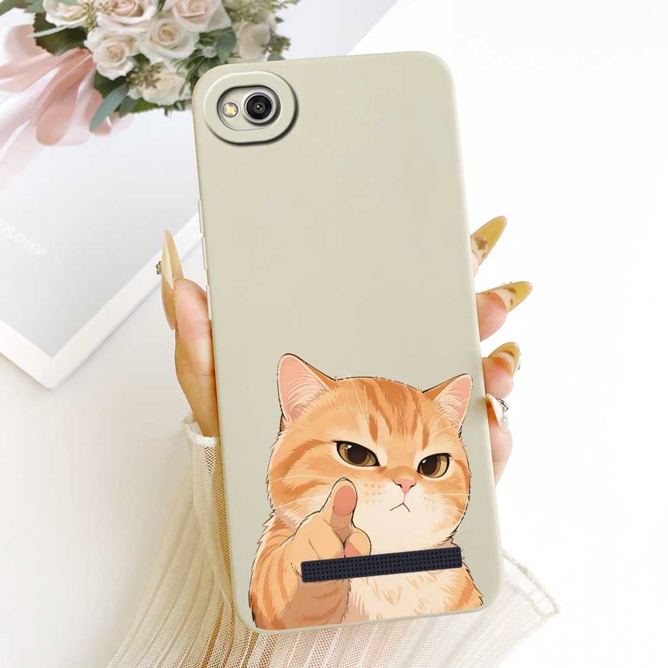 For Xiaomi Redmi 4A Case 5.0" Cute Cat Butterfly Cartoon Soft Silicone Cover For REDMI 4A Redmi 4A Protective Shell Bumper