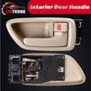 Interior Door Handle Front Rear Left Driver Right Passenger For Toyota Sequoia 2001-2007, Toyota Tundra (Crew Cab Only) 2004-2006, Toyota Avalon