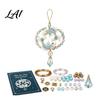 Spiritual Jewelry Making Supplies 12 Zodiac Blessing Beaded Ornament DIY Kit Beginner Friendly Sign Craft Kit Beading Set Hanging Pendant Handmade