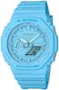 Часы Casio G-Shock, серия TONE-ON-TONE GA-2100-2A2JF, Мужские, Бирюзовые, Оригинальный японский продукт