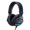 Sony Q Monitor Monitor Includes Stereo Mini To Standard Stereo Includes One Cable and One Ideal for Audio Wired and Black MDR-M1 Headphones,