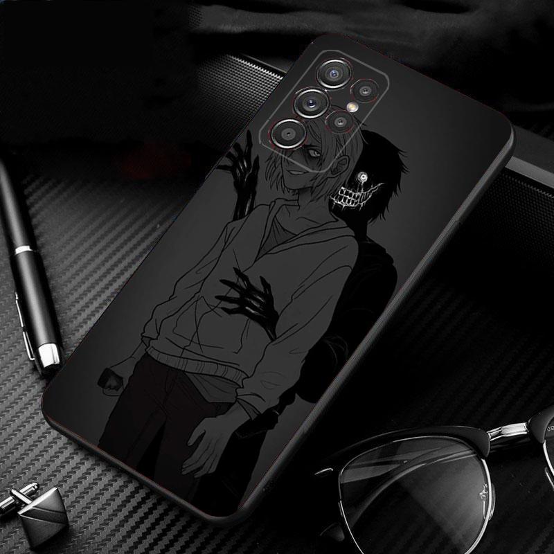 Чехол для телефона Samsung Galaxy S26 S25 S24 S23 S22 S21 Ultra S24 S23 S22 S21 S25 Plus S24 FE ужасы Призрачная девушка Искусство