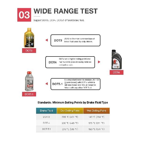 BF 200 Brake Fluid Tester Car Digital BF200 Suitable for Determining bf 100 direct Sell