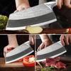 1PCS WXCOO Stainless Steel Kitchen Knife Scissor Set Fruit Slicing Multifunctional Bottle Opener Chef Knife Wooden Handle