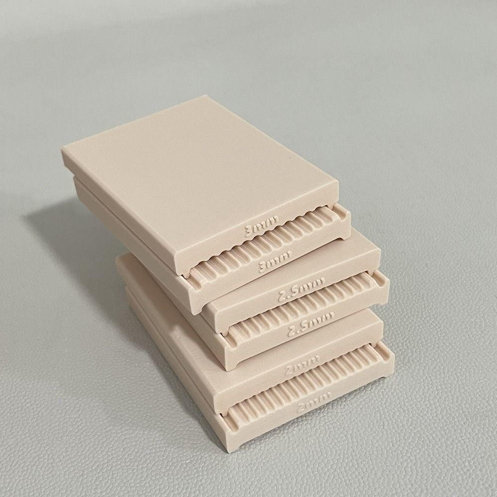 Grooved Surface Clay Ball Maker Plastic Clay Maker Boards New DIY Jewelry Making Jewelry Making