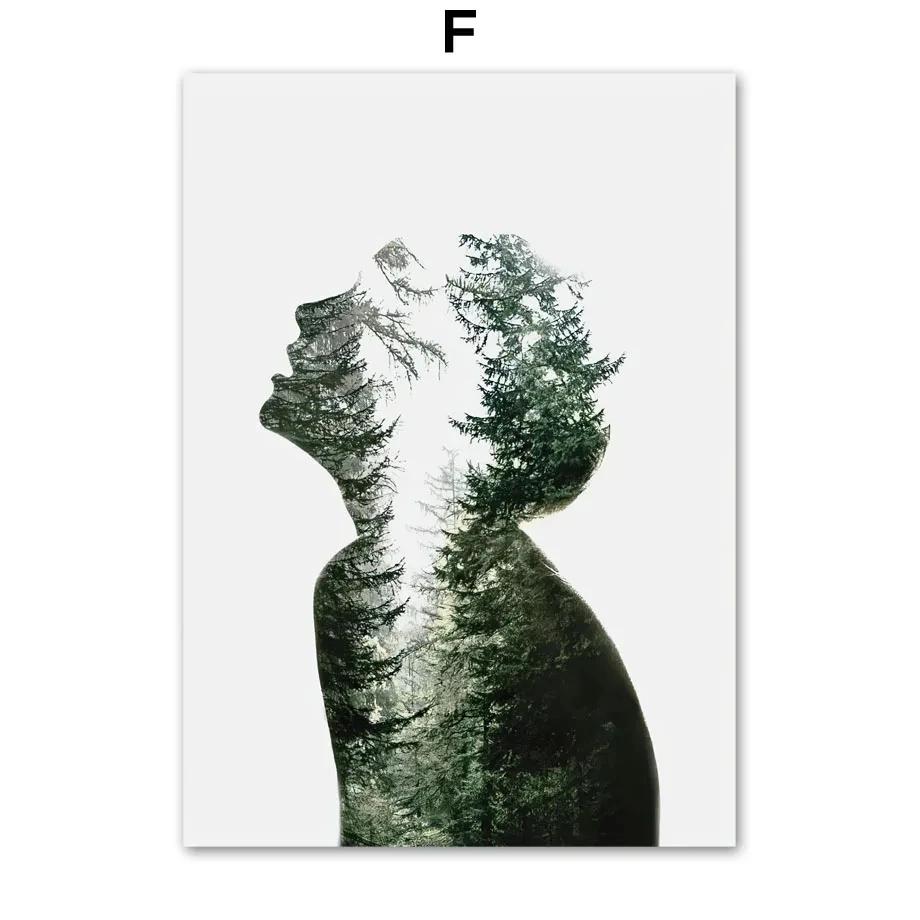 Озеро Мост Гора Лес Трава Лодка Настенное Искусство Холст Живопись Скандинавские Постеры и Принты Настенные Картины для Декора Гостиной