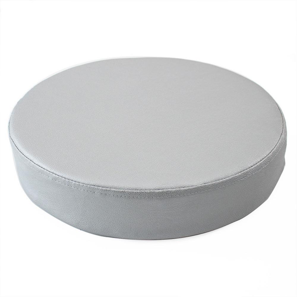 Thicken Leather Round Cushion Japanese Style Upholstered Cushion Simple Sponge Cushion  for Home