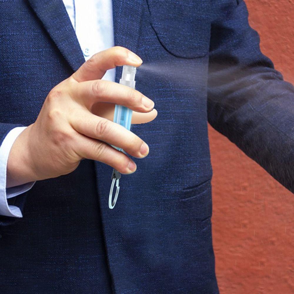 Мини-аксессуары для пластикового брелока No Touch, флакон духов, пустая бутылка, распылитель, распылитель, дополнительный флакон