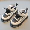 Детская спортивная обувь 2025 весна и осень новая повседневная обувь для мальчиков, кеды на высокой подошве для девочек, маленькие белые туфли, обувь для малышей на мягкой подошве