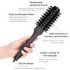 With Pointed Tail Round Rolling Brush Handle Hair Curling Brush Straight Twill Hair Comb  Men/Women