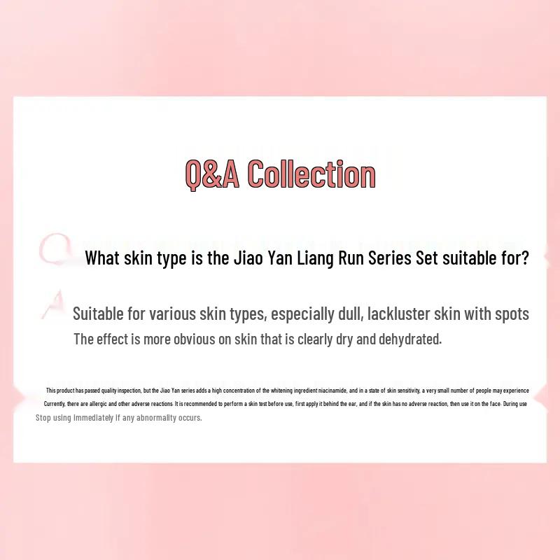 Chando Jiao Yan Brightening Skincare Set