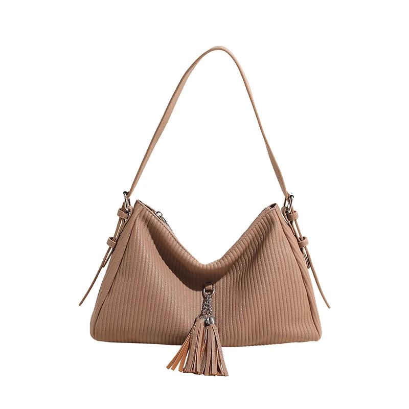 Мягкие прочные женские сумки из искусственной кожи с застежкой-молнией, высокого качества, с внутренним отделением, женские сумки с клетчатой строчкой, сумка через плечо