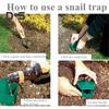 4 шт. коробка для ловли улиток, простая в использовании защита для садовой фермы, ловушка для слизней, экологически чистая ловушка для слизней для садового двора