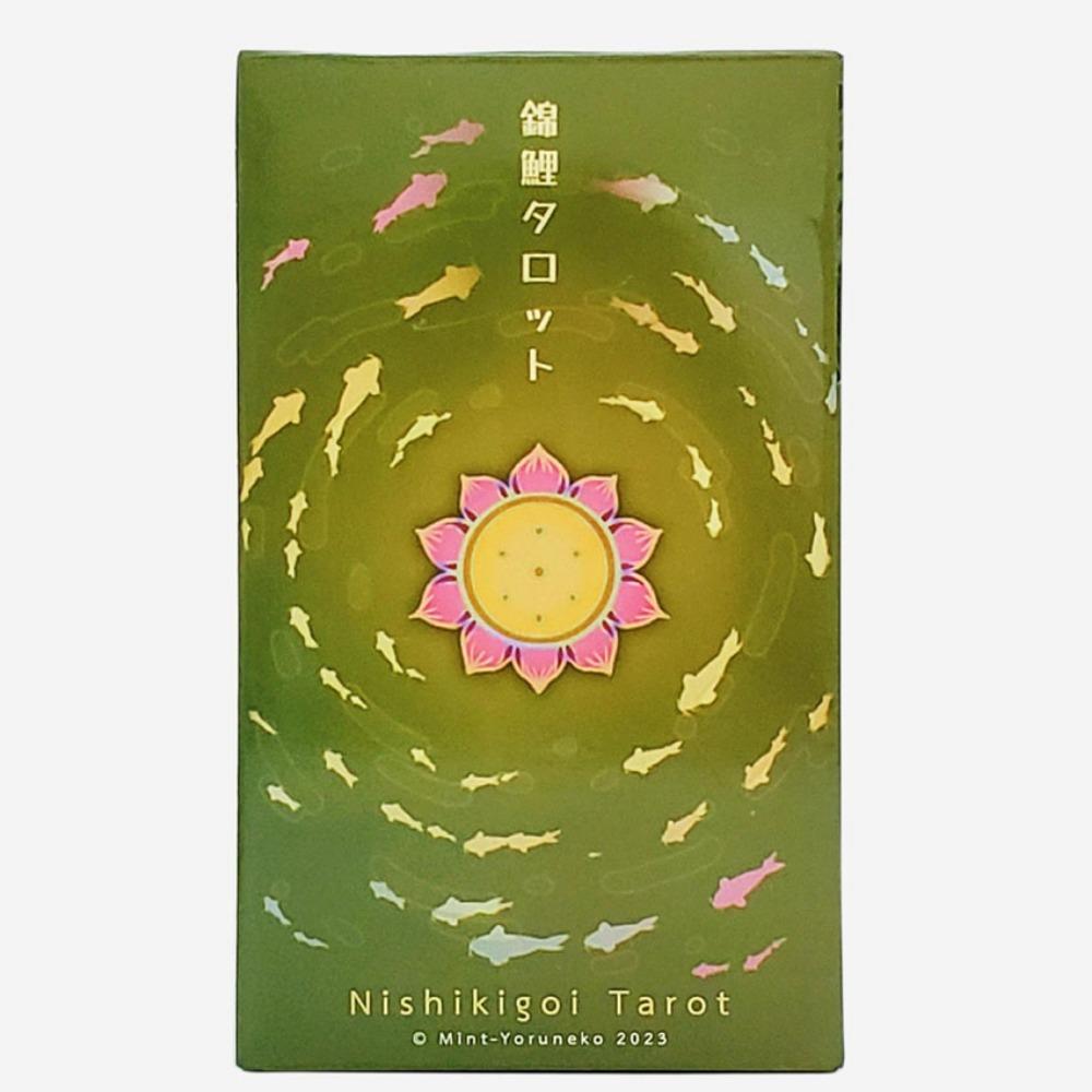 Таро Нисикигои 12*7 см. Колода Таро из 79 карт, интуитивно понятная и волшебная, с различными видами японских рыб кои.