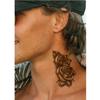 Waterproof Temporary Tattoo Rose Flower Fake Body Art Sticker
