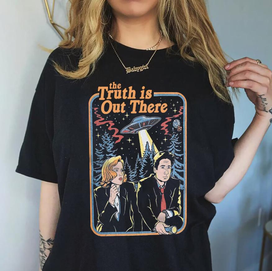 My X-Files Shirt, The Truth is Out There Tee, Scully and Mulder shirt, Movies Fa