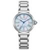 Часы Citizen EL Eco Drive Водонепроницаемые Lily of the Valley Diamond White EM1060-87N Женские Серебряные