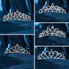 Women New Sweet Wind Princess Tiara Birthday Party Crown For Performance Party Decorative Crown