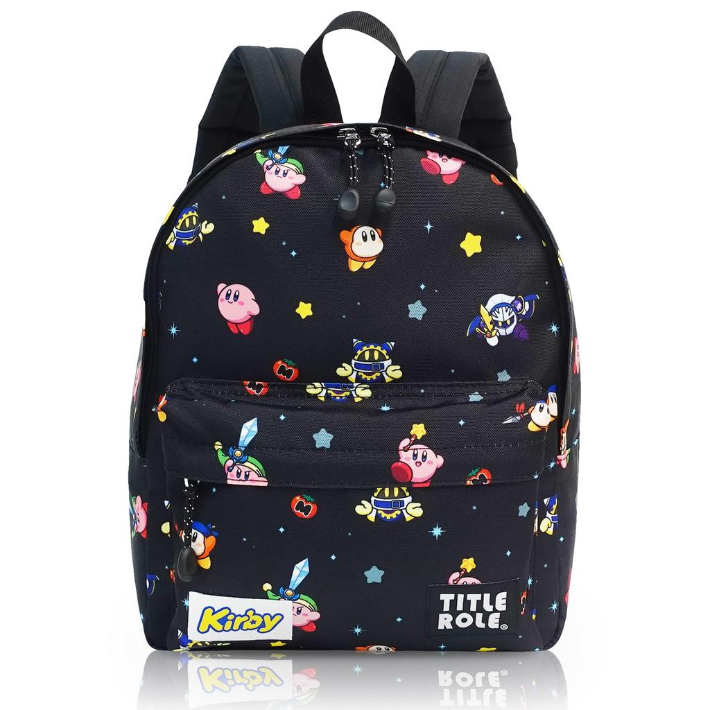 Backpack Kirby Pop Star Kirby Waddle Dee Goods B5 Storage Kids 20769053 Black F [Title Role]