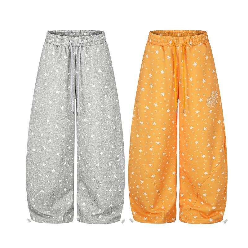 Magic Bear 2026 American Vintage Track Pants Loose Fit Draped Wide Leg Teens