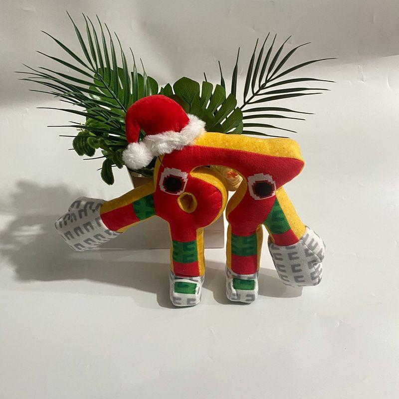 New  Steal A Brainrot 67 Christmas Version Six Seven Plush Doll Cute Anime Peripherals Toy Birthday Christmas Gift