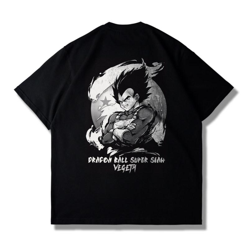 Новейшая футболка с коротким рукавом в стиле аниме Dragon Ball, с принтом Супер Сайяна Гоку, модная повседневная рубашка для мужчин и женщин