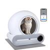 Tonepie Automatic Smart Cat Trash Can Self-Cleaning Arenero Gato Gato 65L App Control Pet Cat Toilet Mat Tray Ion Deodorant