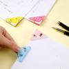 20Pcs Multicolor Geometric Desk Clips Creative Triangle Binder Clips for Books/Paper/Office Organizing Durable Shelf Stationery