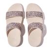 LULU GLITTER SLIDES Шлепанцы Nude Rose см [FITFLOP] МНОГОТОНАЛЬНЫЕ Женские сандалии, Микс, 24.0