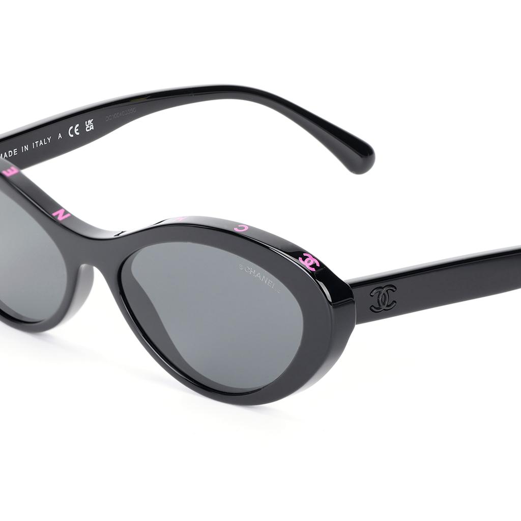 Chanel Polarized Black Cat Eye Sunglasses Women sunglasses CH5416-1711S4