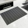Yousheng Kitchen Countertop Drying Mat Quick Dry Diatomaceous Earth Water Absorbent Pad Collapsible Dish Bowl Bottle Cup Holder Diatomite Mat