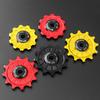 11T Aluminum alloy lightweight ceramic bearing for the derailleur pulley of mountain road bicycles Bicycle maintenance
