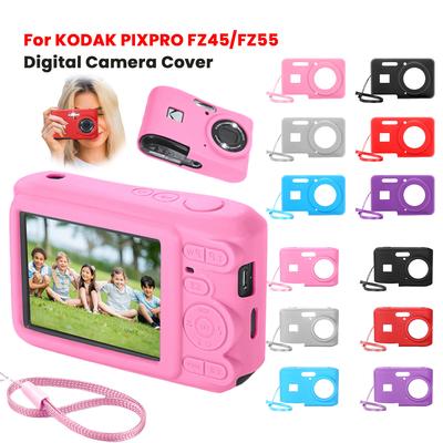 Для KODAK PIXPRO FZ45/FZ55 Мягкий Силиконовый Защитный Чехол Чехол на Корпус Камеры Износостойкий Для Наружных Путешествий Защитный Чехол для Камеры