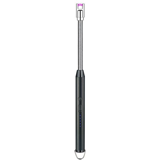 Rechargeable Igniter Windproof No Flame Long Handle BBQ Flameless Plasma Igniter Camping Equipment for Daily Life