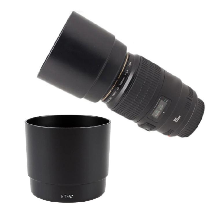 Бленда ET67 для объектива EF 100mm f/2.8 Macro Защита от нежелательного света и царапин