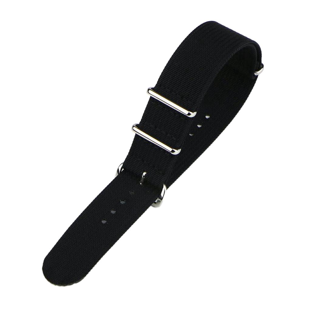 Ремешок для часов Ребристый ремешок 20 мм 22 мм Прочные нейлоновые ремни