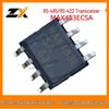 В наличии: MAX483ECSA 8-SOIC RS422/RS485 250кбит/с приемопередатчик