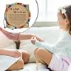 Изящный браслет-цепочка с подвеской-сердечком из сплава, браслет на запястье с гладкими краями, подвеска из натурального камня для комфортного ежедневного ношения, элегантный